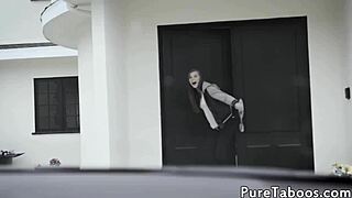 Teen Beauty Gets Facialized Sharing a Hard Cock