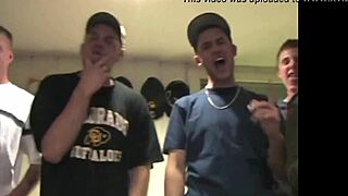 Casual-Narrative hot brunette college girls get wild with lesbian action at party