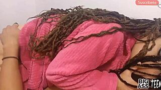 Latina teen sucks dick and fucks older stepsister before university