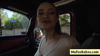 Blonde Teen Slut Chloe Rose Blows Charles Dera In Car And Home!