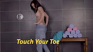 Hey, this cute brunette loves rough sex and pissing on herself