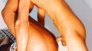 Stepsister Plays With Favorite Toy