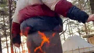 Intense Blowjob On The Beach With Cute Teen In Public Outdoor Sex