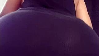 brazilian teen shakes her delicious ass in slow motion dance for amateurs.