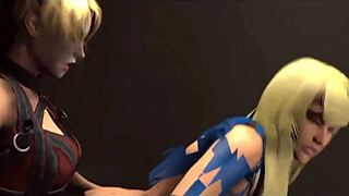 3d cartoon sex got me wild, young blonde teen fucked by girlfriend