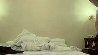 Sexy Blonde Teen 18+ Dances On Bed With Tiny Tits And Big Ass Bent Over.