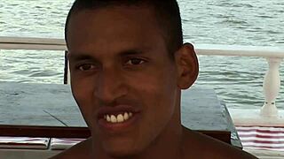 Gorgeous Mulatto Ass Fucked Passionately On Boat