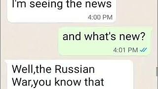 He loves sexting with monster cock and small tits student