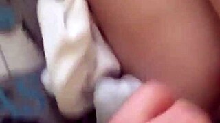 Teen 18+ trains her ass for deep anal with toys