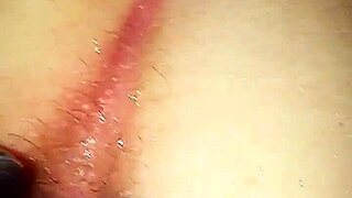 Teen 18+ trains her ass for deep anal with toys