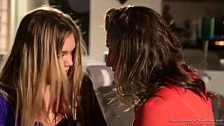 Abella Danger And Jessie Andrews Share Intimate Moments.