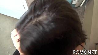 Beauty Bows Down for a Hard Intense Fuck Session