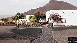 tiny tits ebony teen agatha, man, playboy shootin’ all!