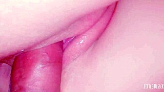 step sis gets quick fuck in pink pussy after party