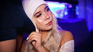 I tease my boyfriend's cock with my lips over his boxers, feeling so aroused