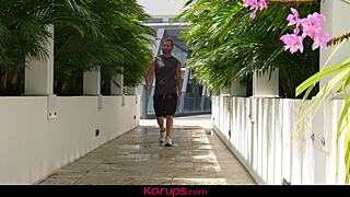 super hot latina teen alix avery grinds hard on his thick rod.