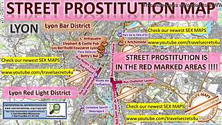In Lyon, I visit prostitutes for blowjobs, sex, and massages in brothels.