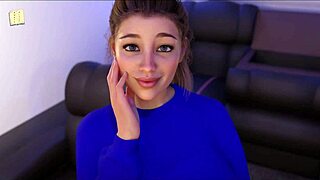 Blonde teen Natalie busty and with perfect shapes of her pretty breasts and perfect slender curves of her shapely tightened ass