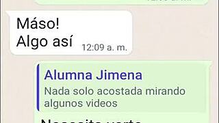 colegiala begs to improve her grade in this second part