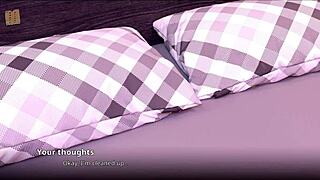 Sexy petite blonde pops in naked for some big cock action 😏