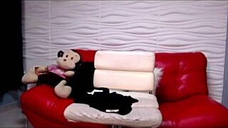 I watched the hot mixed latina teen masturbate with vibrator on webcam