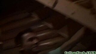 yo, watch these teens jerk and suck cocks in the dorm!