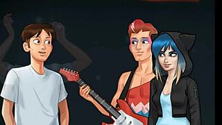 summertime saga horny teacher sucked my dick on stage