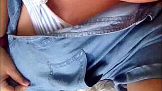 Sexy White Teen 18+ With Small Tits And Big Tits In Intriguing Contrast