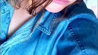 Sexy White Teen 18+ With Small Tits And Big Tits In Intriguing Contrast