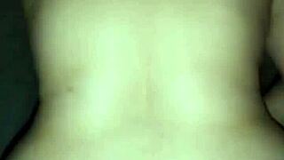 a quick moment before bedtime with natural tits and ass