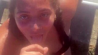 angry coach destroys big booty student after practice, nuts on her face? 😡🍑