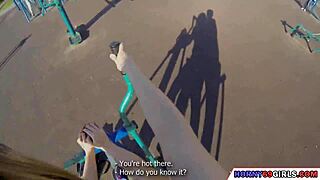 Teaching A College Girl Some Intense Workouts