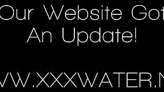 underwater teen girls bathing in bikinis outdoors