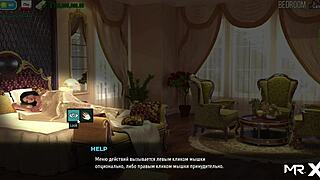 Hey, check out this sexy maid stripping off her outfit in the hentai anime style