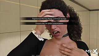 Hey, check out this sexy maid stripping off her outfit in the hentai anime style