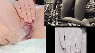 wow, petite teen 18+ masturbates watching hot lesbian sex scenes