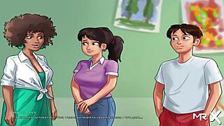 Hey! How Wild Was That Wet Shower Creampie in Summertimesaga E2 Lesson 12?