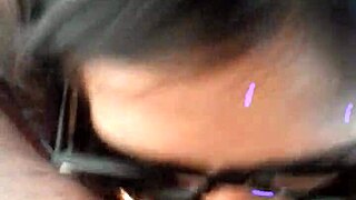 Barely Legal Latina Gives Sloppy Messy Blowjob Session