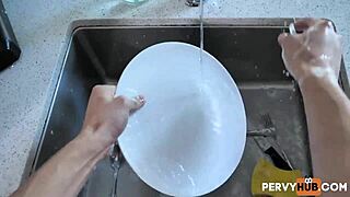 uptight stepsis lets stepbro use her petite 18+ ass and tits in blowjob pov 😏