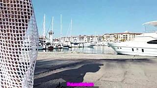 Vacations turn intriguing with wife and niece in lesbian threesome.