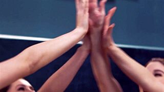 upset teacher lauren phillips turned on by students leana lovings and her bffs