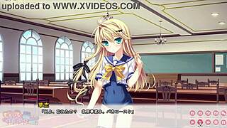 Look at that pretty girl's big boobs in the funny battle!