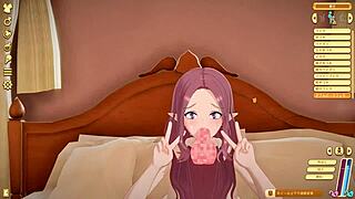 In dorm cartoon teen girls explore their perverse desires