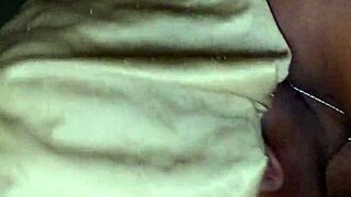 Tattooed Ebony Whore Gets Outdoor Cumshot