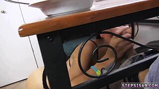 Petite Teen Sucks Stepbro's Banana In Casting Interview