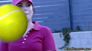 Stepteen Feels Intense Pleasure From Jizz Facial Outdoors