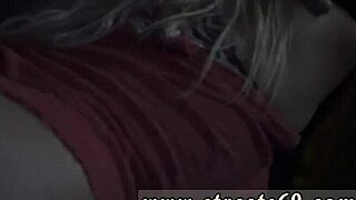 hot euro teen 18+ takes rough anal in first-time bondage threesome action.