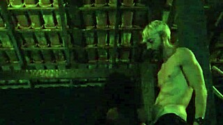 black teen 18+ goes on her knees in submission for blowjob and titfuck