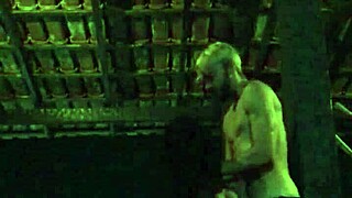 black teen 18+ goes on her knees in submission for blowjob and titfuck