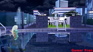 madara finds hinata's friend masturbating at the pool. he says, 'i'll help by pounding your ass hard.'